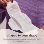 Cora 100% Organic Cotton Topsheet Pads - Image 2