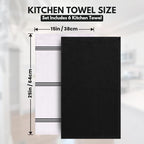 Infinitee Xclusives 100% Cotton Kitchen Towels - Image 4