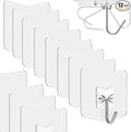 Heavy Duty Adhesive Hooks 12 Pack by Unknown