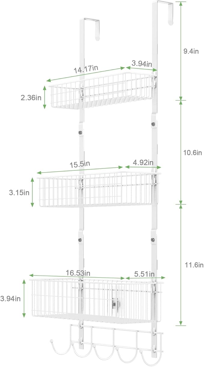 ETELI Over The Door Basket Organizer - Image 4