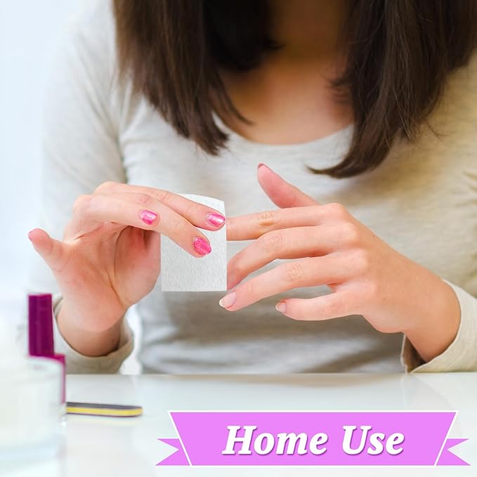 Eyxformula 1000 Pcs Lint Free Nail Wipes Gel Polish Remover Pads - Image 5