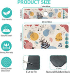 Dish Drying Mat for Kitchen Counter Matt, Super Absorbent Non-slip Rubber Backed - Image 2
