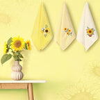 Sunflower Hand Towels Farmhouse Yellow Sunflower Bathroom Decor 14x29 Inch - Image 4