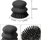 2Pack Dish Scrub Brush, Palm Brush Dish Scrubber - Image 5