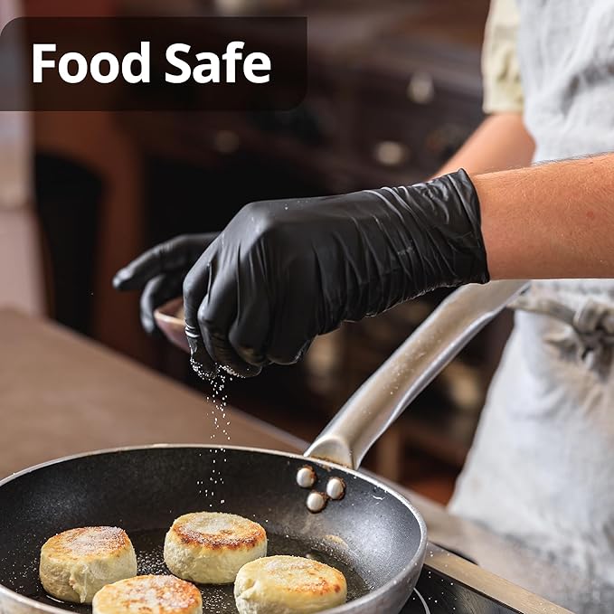 Disposable Nitrile Exam Gloves, Cooking & Esthetician - Image 4