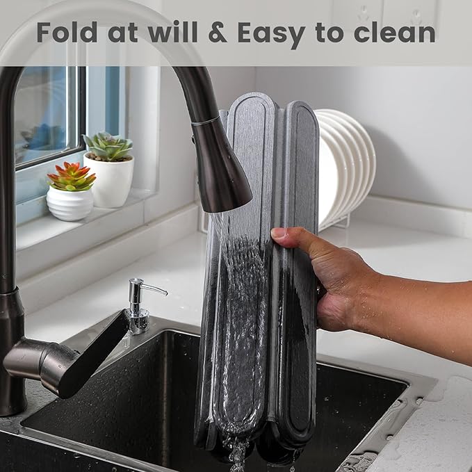 Large Stone Dish Drying Mats for Kitchen Counter, Instant Drying Pad, Fast - Image 6