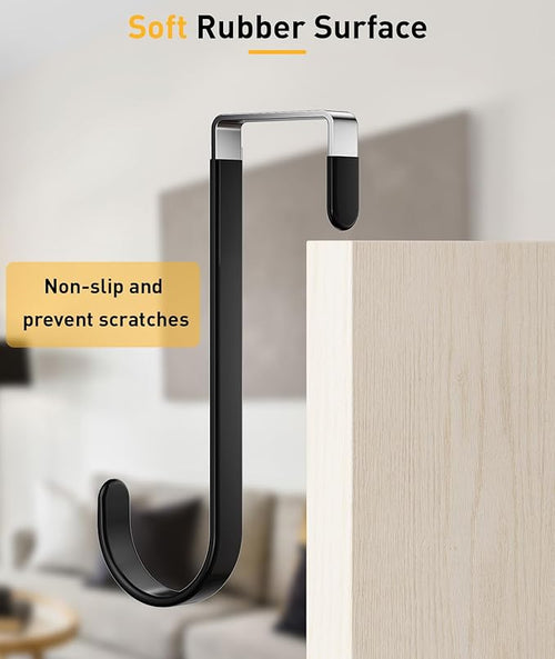 12 Pack Over The Door Hooks, Door Hanger Hook, Towel Hooks - Image 2