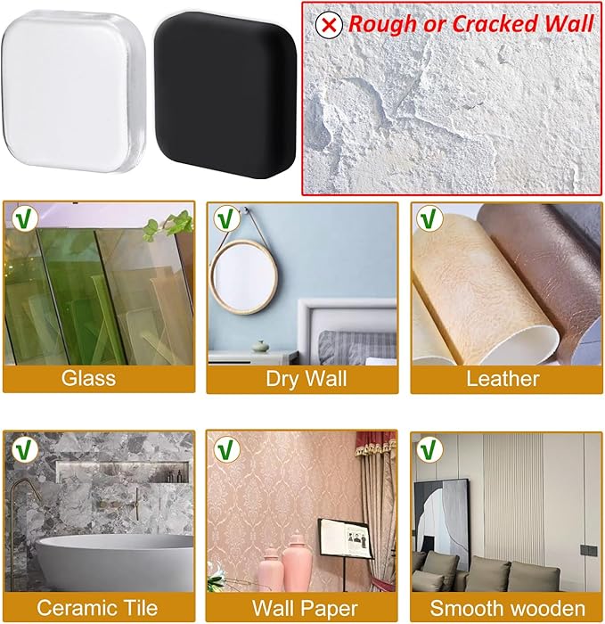 Door Stopper Wall Protector, Wall Shield Bumper Guard from Door Knobs, Sturdy - Image 7