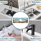 Beach Kitchen Sink Splash Guard Faucet Mat Shells Starfish Waves Super - Image 7