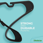 NEATERIZE Clothes Hangers Plastic 100 Pack - Image 6