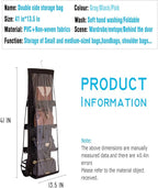 AARAINBOW 1 Pack Hanging Handbag Purse Organizer - Image 2
