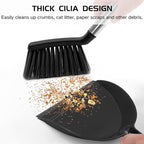 NACENA Mini Broom and Dustpan Set, Small Dust Pan and Brush Set - Image 4