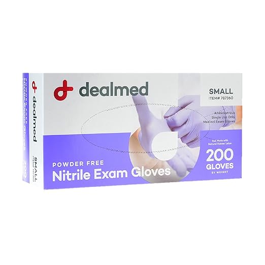 Dealmed Nitrile Exam Gloves Small - Image 8