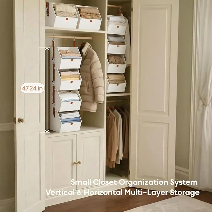 Hanging Closet Organizer 4 Tier - Image 7