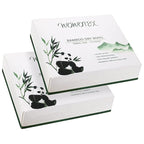 Travel Size Bamboo Viscose Disposable Face Towel Biodegradable Large Dry Face by WOWOTEX