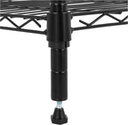 Amazon Basics 5-Shelf Tower Adjustable Storage Shelving Unit for Garage, Rust-Resistant Steel, 150 lbs Per Shelf, 16"W x 16"D x 54"H, Black - Image 5