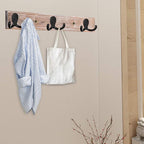 IBosins 8 Pack Heavy Duty Double Prong Coat Hooks Wall Mounted - Image 7