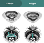 Kitchen Sink Strainer and Stopper Stainless Steel Basket - Image 5