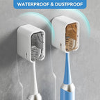 Toothbrush Holders for Bathroom【Innovation Single Slot Design】 2PCS Toothbrush - Image 3