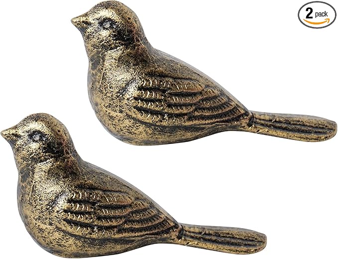 Notakia Cast Iron Bird Heavy Duty Door Stopper by Notakia