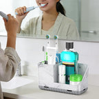 Toothbrush Holders for Bathroom Countertop, Kids Electric Toothbrush and - Image 2