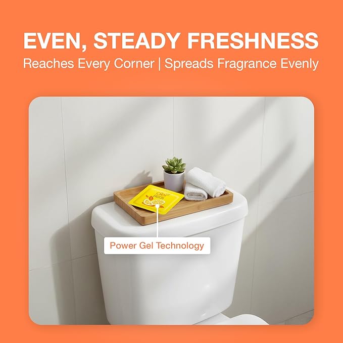 Godrej Ezee Aer Power Pocket Bright Tangy Delight Bathroom Fragrance 10 g - Image 7