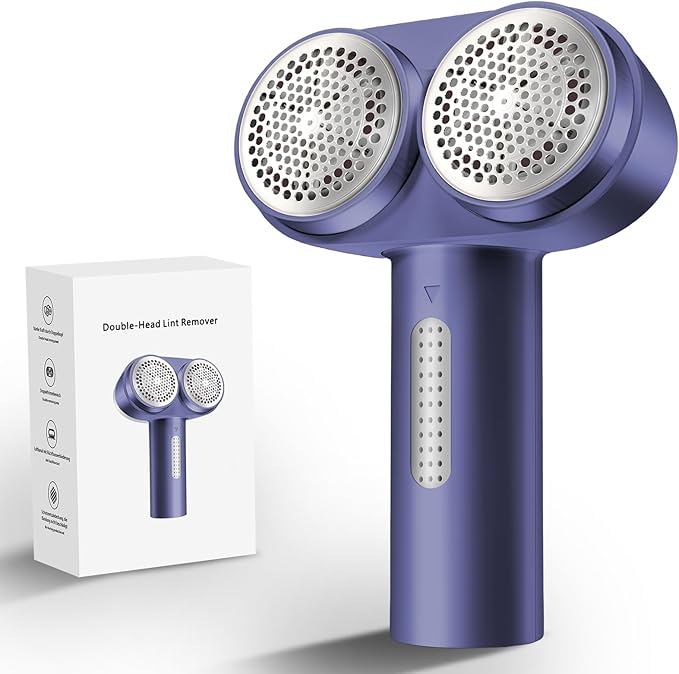 Fabric Shaver, Handzee Electric Lint Shaver, Dual Motor Sweater Shaver by HANDZEE