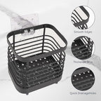 Wall Mount Toothbrush Holder for Bathroom, Stainless Steel Rustproof Toothbrush - Image 3