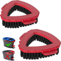 Aifacay 2-Pack Spin Mop Scrub Brush Replacement Heads Compatible by Aifacay
