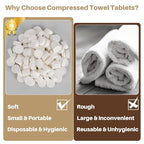 180 Compressed Towel Tablets - Image 3
