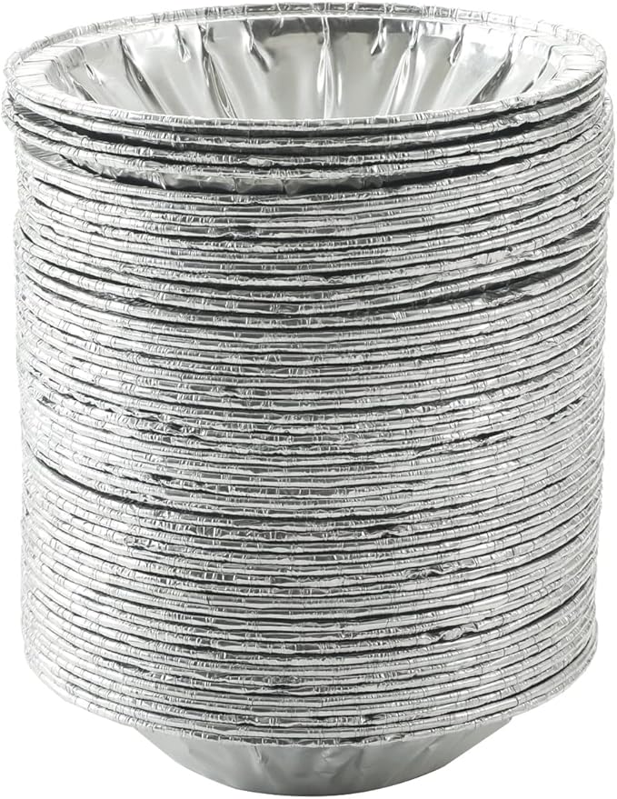 50 Pack - Pie Pans 4 inch, Mini Pie Tins HEAVY-DUTY Disposable Aluminum Foil - Image 5