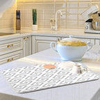 Super Absorbent Dish Drying Mat, Microfiber Fast-Drying Dish Mat, Kitchen Dish - Image 6