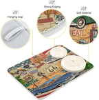 senya Super Absorbent Dish Drying Mat, Microfiber Fast-Drying Dish Mat - Image 4