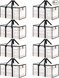 8 Pack Extra Large Heavy Duty Moving Bags, Reinforced Handles & Heavy-Duty by ukeetap
