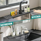 23.6 Inch Stone Faucet Mat for Kitchen Sink, Diatomite Absorbent Fast Drying - Image 5