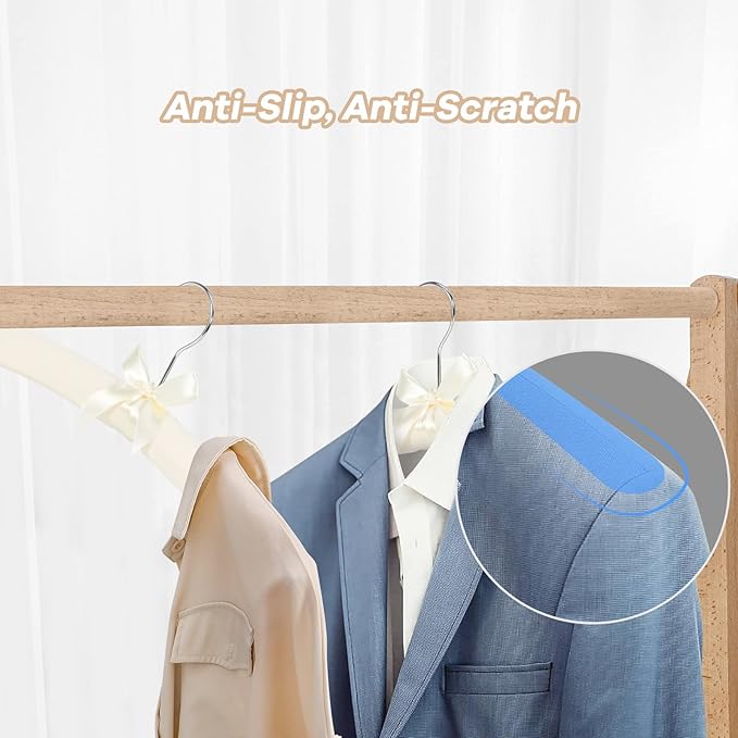 Padded Clothing Hangers - Image 2