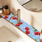 Kitchen Sink Splash Guard 1 PC 14.7 Inch Sink Faucet Mat Splash Guard - Image 7