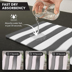 Large Diatomite Stone Dish Drying Mat - Image 3