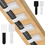 100-Pack Reusable Self-Adhesive Cable Ties cable management Adjustable Hook & by AOOTOOSPORT