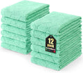 Homaxy 12 Pack Dish Towels for Kitchen, Super Soft and Absorbent Coral Velvet by Homaxy