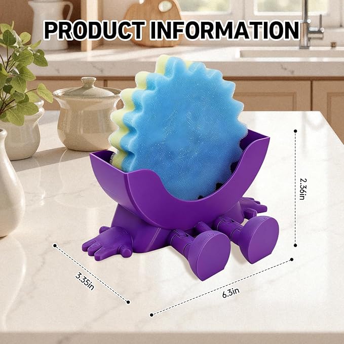 Cute Hanging Sponge Holder - Image 7