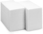 100-Pack BloominGoods Disposable Bathroom Napkins | Linen-Feel Guest Towels | by BloominGoods