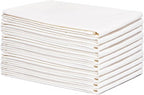 Wholesale Flour Sack Kitchen Towels – 50 Pack, Unbleached, All-Natural 100% by OrganicCottonMart