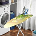 Nuxovilar White Daisy & Yellow Floral Pattern Ironing Board Cover, 15×54 inch - Image 6