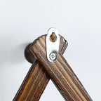 AMAPON Accordion Style Expandable Wall Wooden Coat Rack 13 Hooks Hang Hats - Image 5