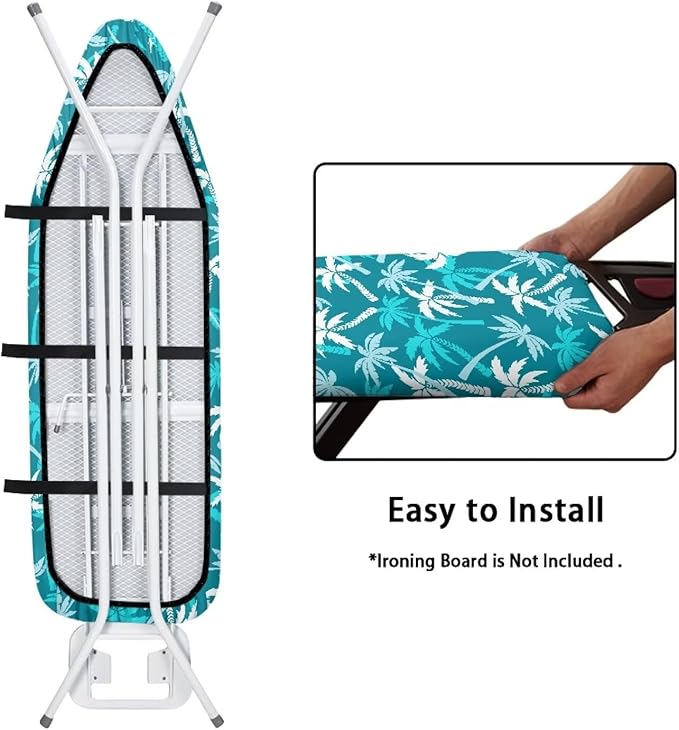 Coconut Tree Palm Tabletop Ironing Board Cover Stylish - Image 4