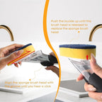 Sponge Brush Refills for OXO Soap Dispensing Dish Brush - Image 6