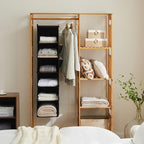 YOUDENOVA Hanging Closet Organizer, 6-Shelf Closet Hanging Storage Shelves - Image 4