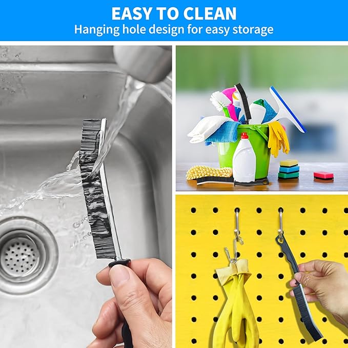 4TH Multi-Purpose Hard Bristle Crevice Cleaning Brush -Deep Cleaning Essential - Image 8
