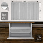 Large Stone Dish Drying Mats for Kitchen Counter, Quick Dry Collapsible Dish Mat - Image 6